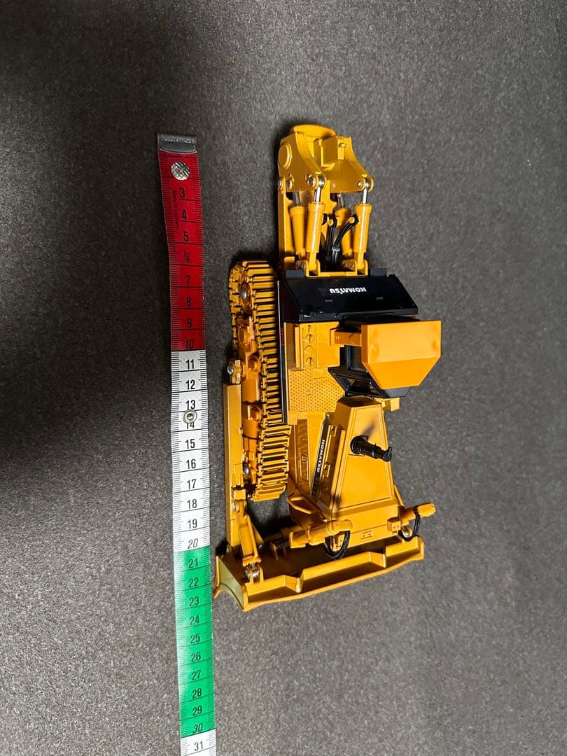 KOMATSU D 475A ブルドーザー　リッパーミニモデル　模型　重機