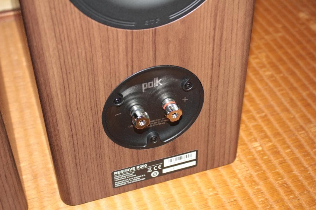 美品 Polk Audio Reserve R200 スピーカー(ペア)