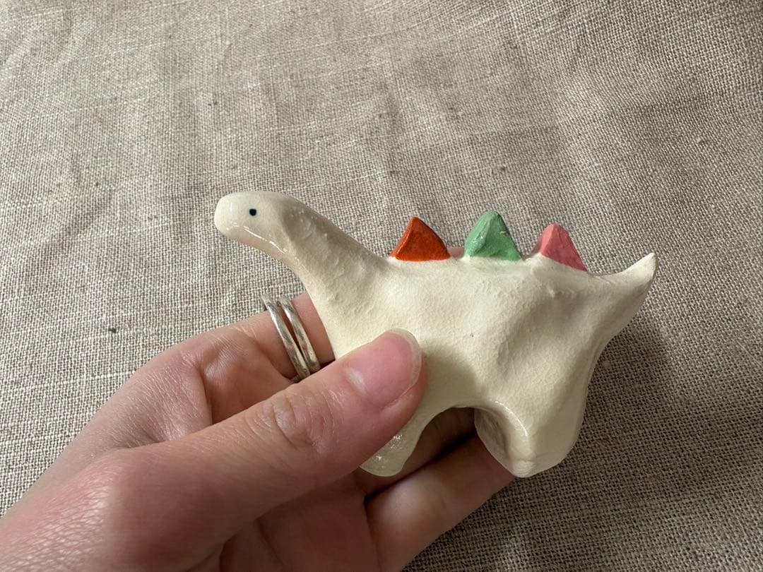 【新品】　つちつち舎　手びねり　恐竜　置物　セット　北欧