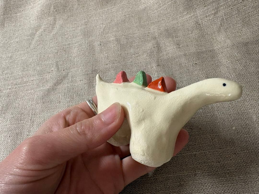 【新品】　つちつち舎　手びねり　恐竜　置物　セット　北欧