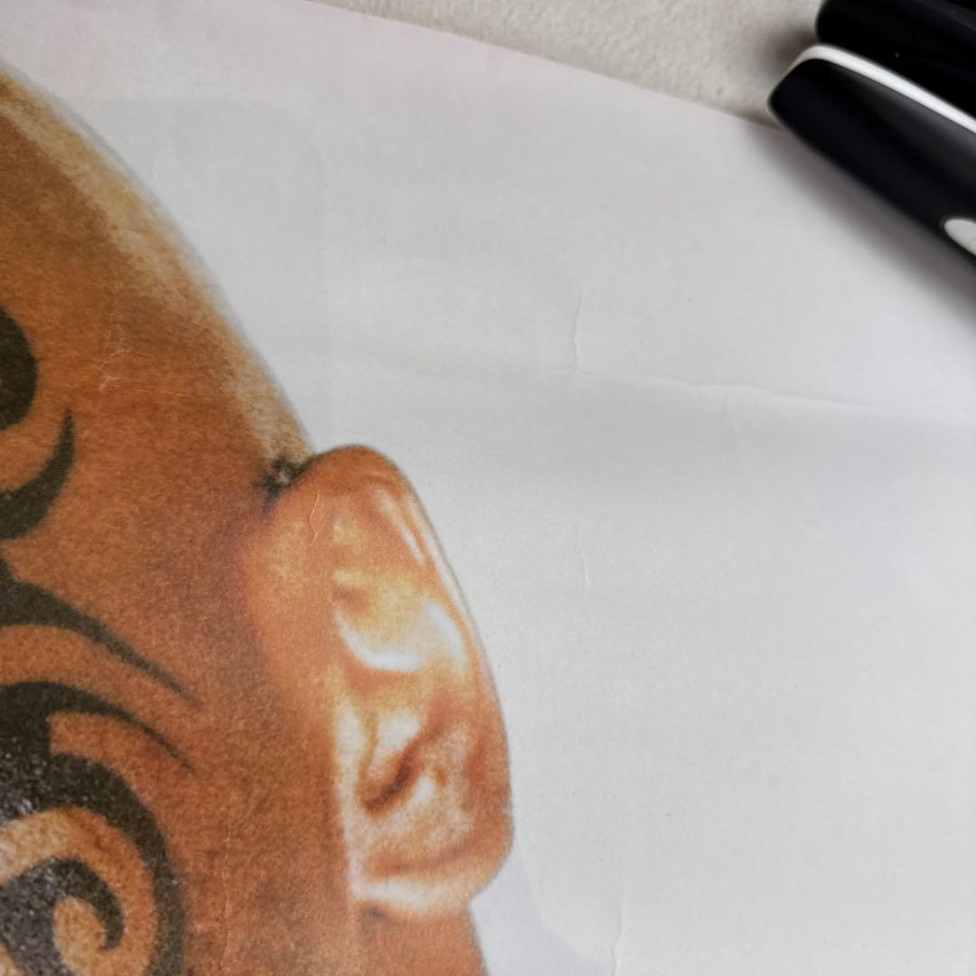 AW07 Supreme × Mike Tyson ポスター中古　正規品