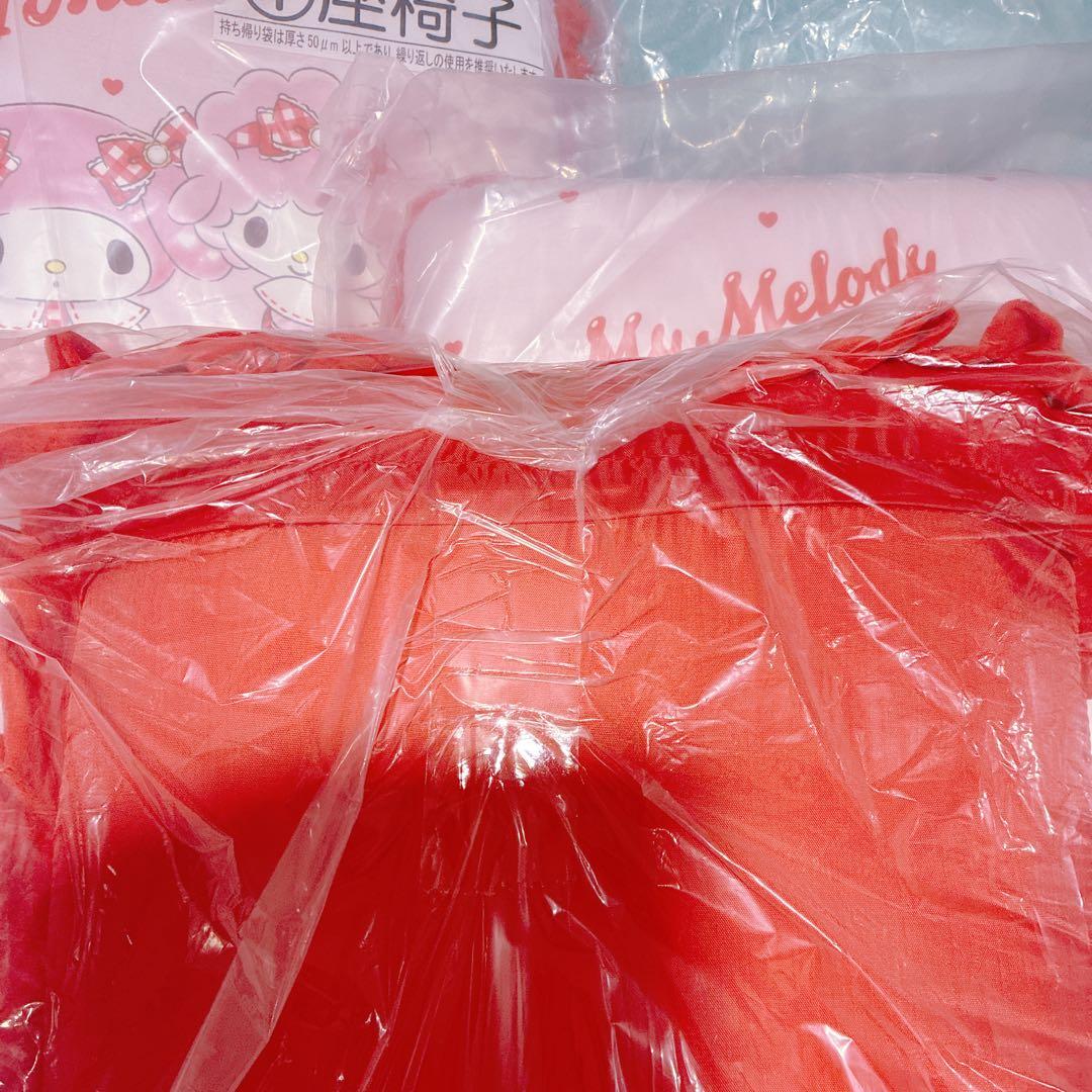 マイメロディ マイスウィートピアノ 一番くじ 座椅子 サンリオ