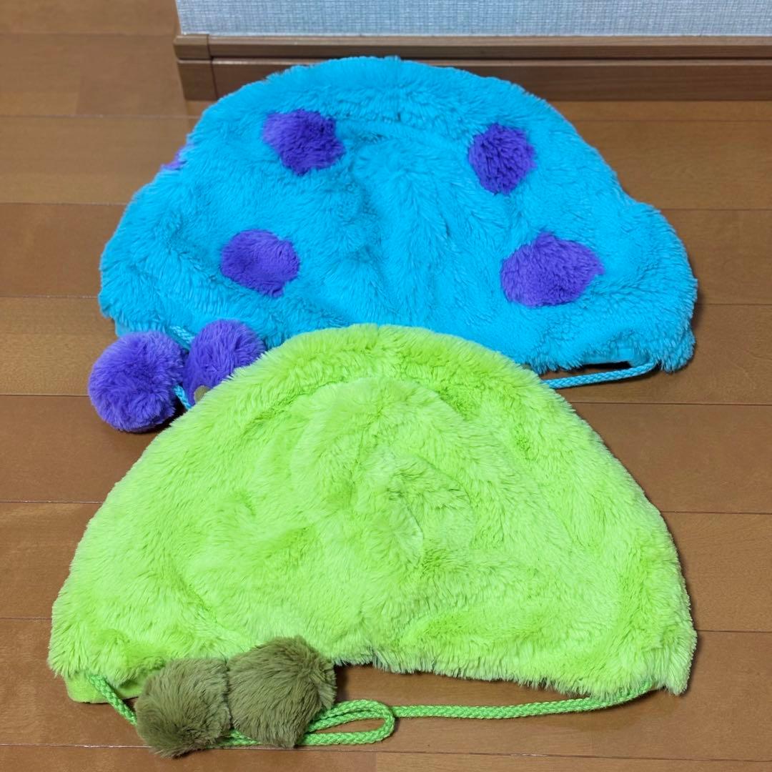 ディズニー ファンキャップ　モンスターズインク　サリー　マイク　２点セット