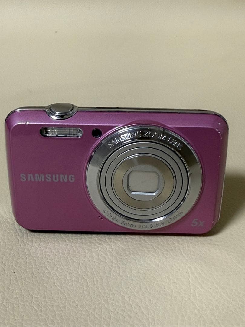 Samsung ES80 ピンク 5倍ズーム コンパクトデジタルカメラ