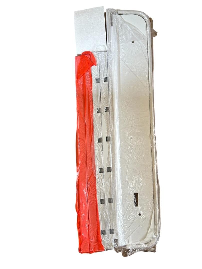 【OKH7】 PRTONE パイプベッド ベッドフレーム セミダブル 棚付き