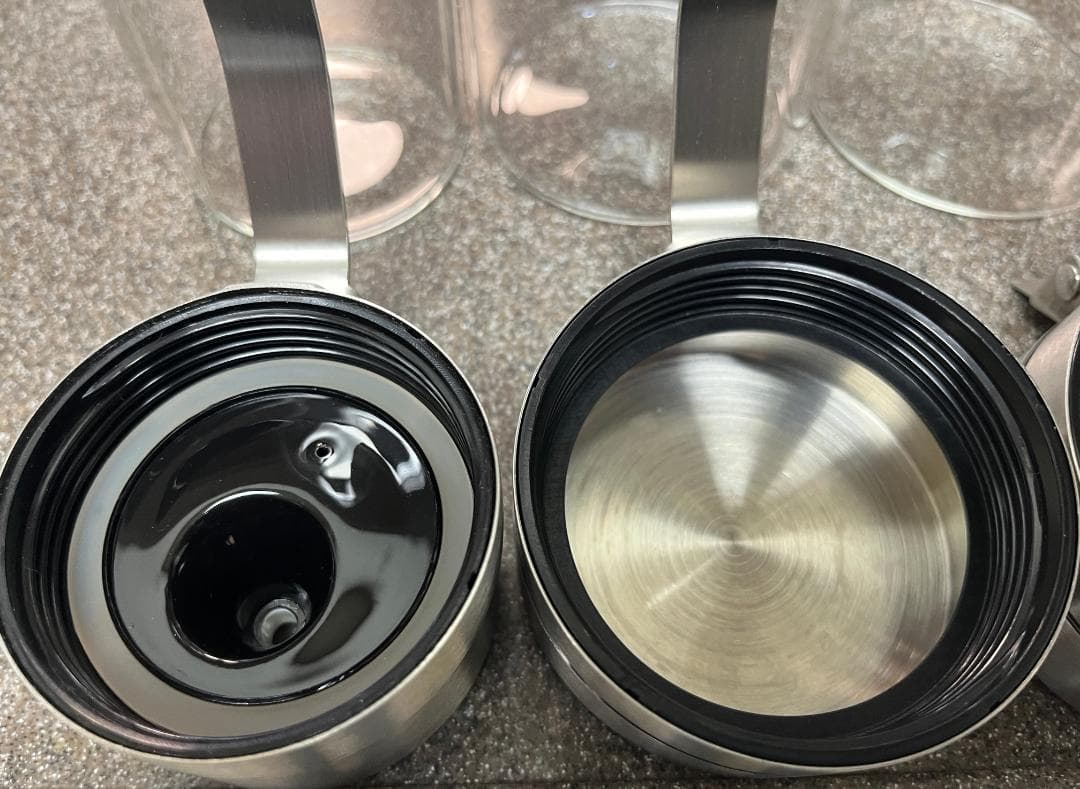 スパイス ジャー(3個)とオイル & ビネガーボトル(1個)セット/DULTON