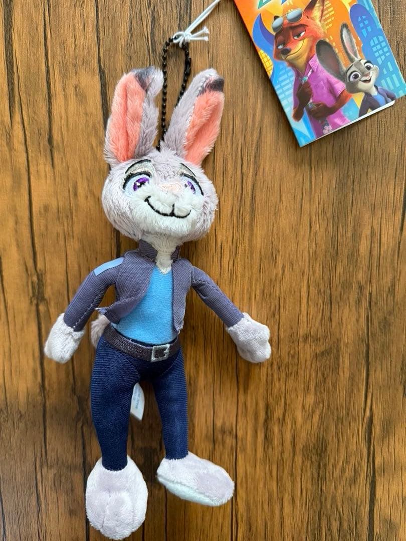 【新品未使用】ズートピア ぬいぐるみキーホルダー ニック　ジュディ　2点セット