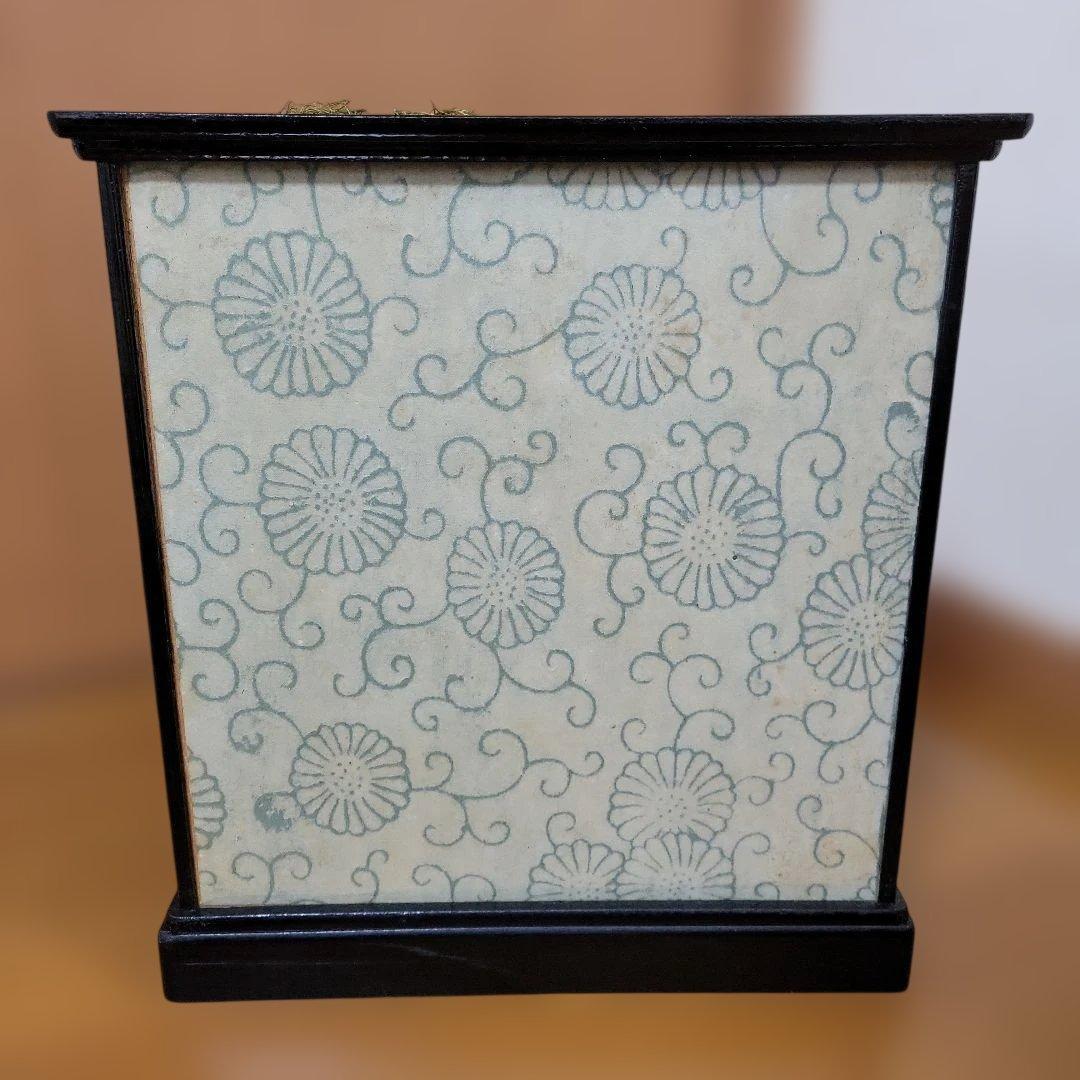 五月人形 陶器製 ディスプレイケース付き