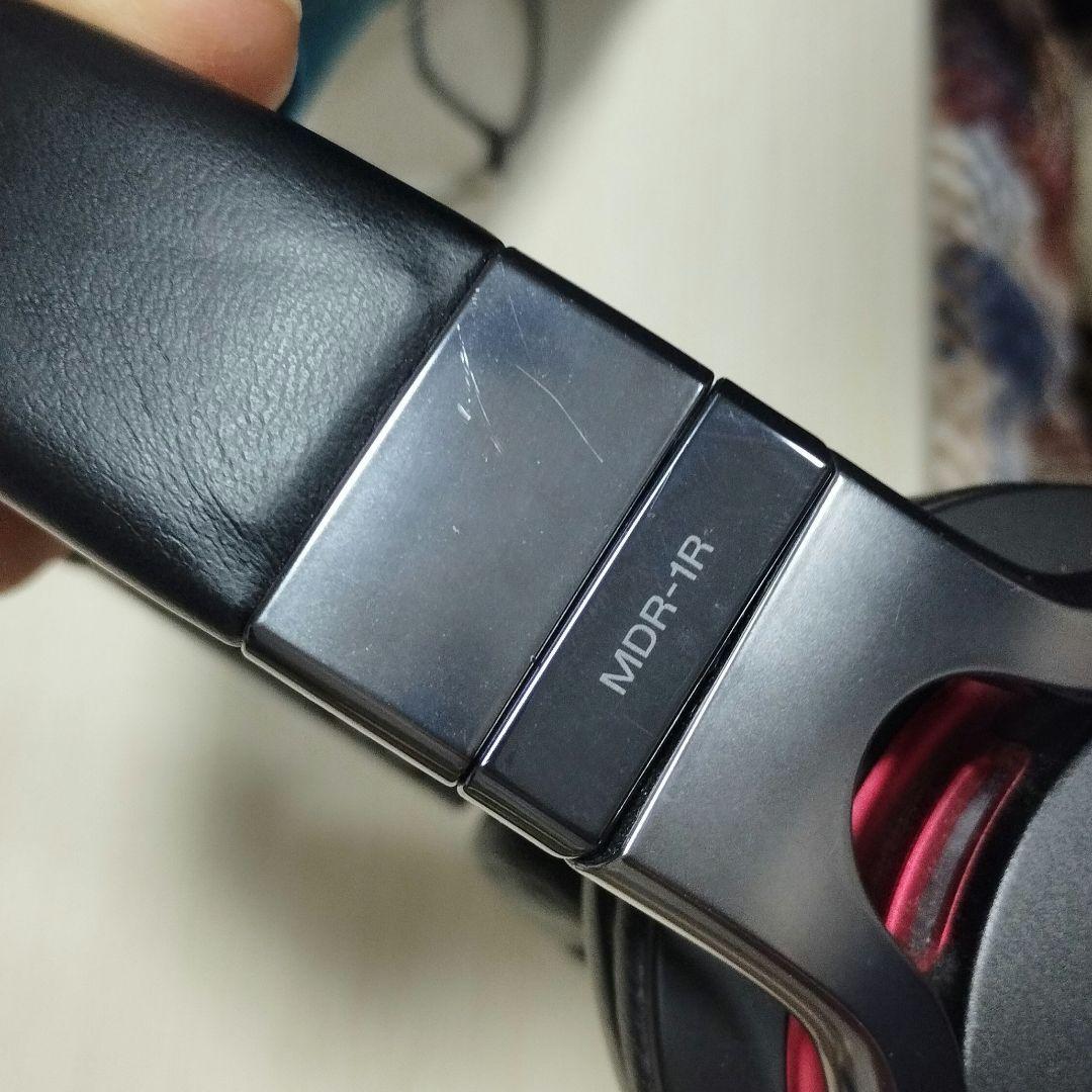 SONY MDR-1R 有線ヘッドホン ブラック/レッド