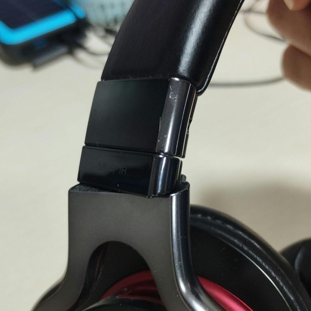 SONY MDR-1R 有線ヘッドホン ブラック/レッド