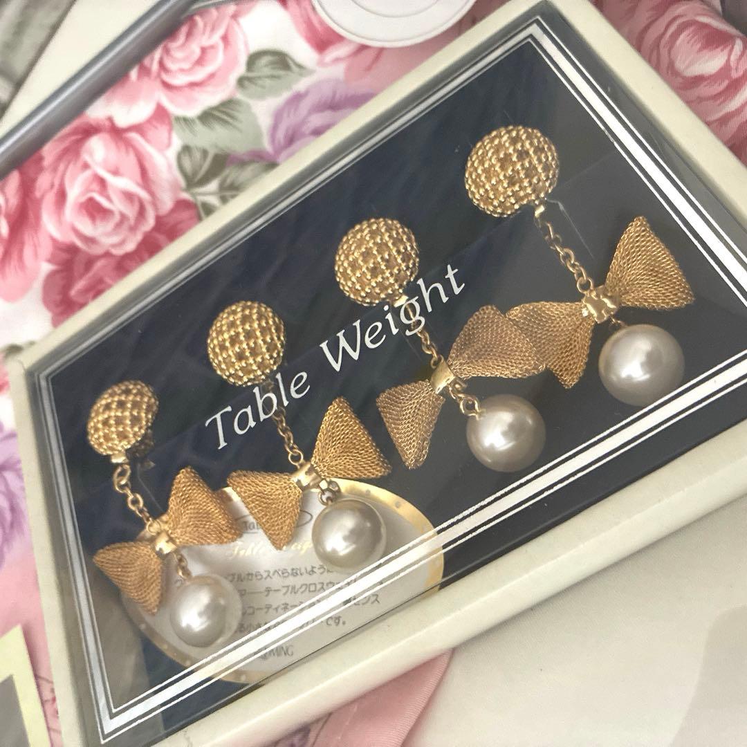 クリスチャンディオール　テーブルクロス　テーブルウェイト