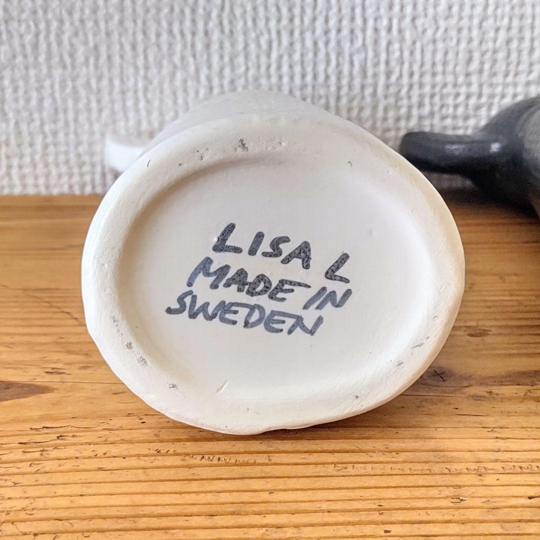 リサ・ラーソン ワードローブ ドレス 陶器 花瓶 フラワーベース 2個セット