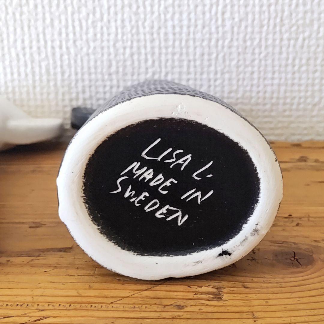 リサ・ラーソン ワードローブ ドレス 陶器 花瓶 フラワーベース 2個セット