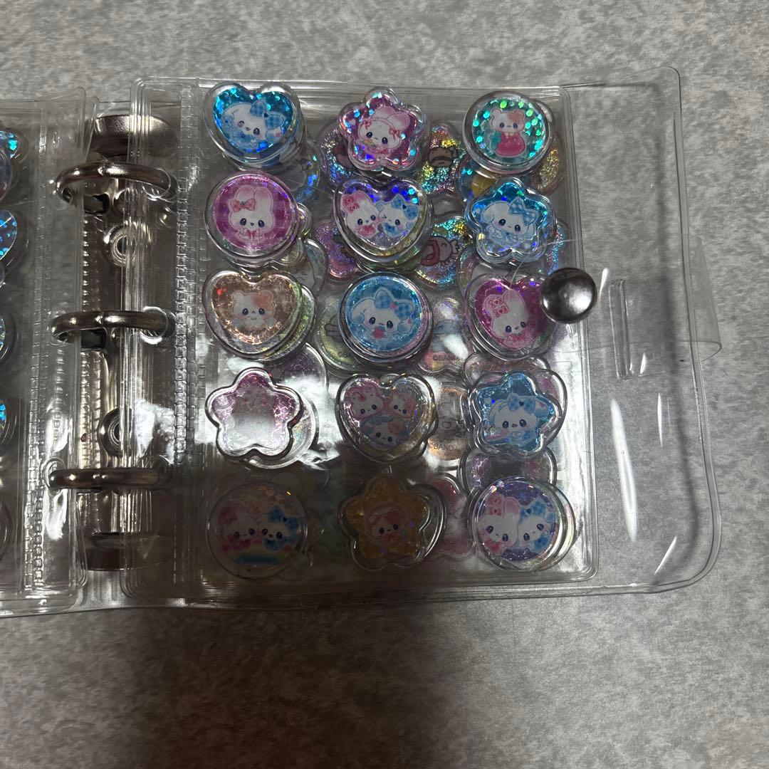 【正規品】シール帳　おはじきシール　立体シール　サンリオ　平成