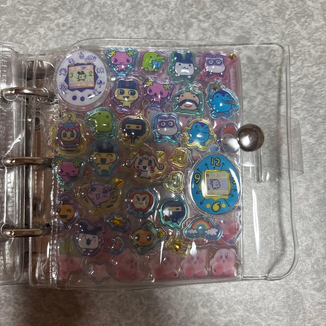 【正規品】シール帳　おはじきシール　立体シール　サンリオ　平成