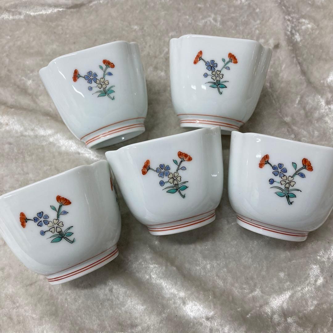 十三代酒井田柿右衛門　小鉢5客