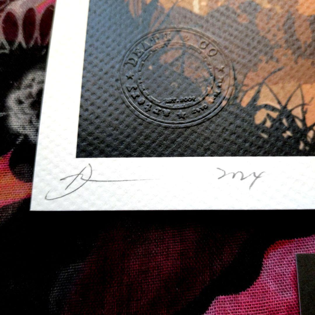 death nyc 世界限定100枚ディズマランド　バンクシー　シャドーアート