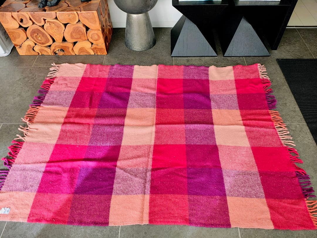 ◼️Klippan◼️ブランケット◼️ピンク◼️