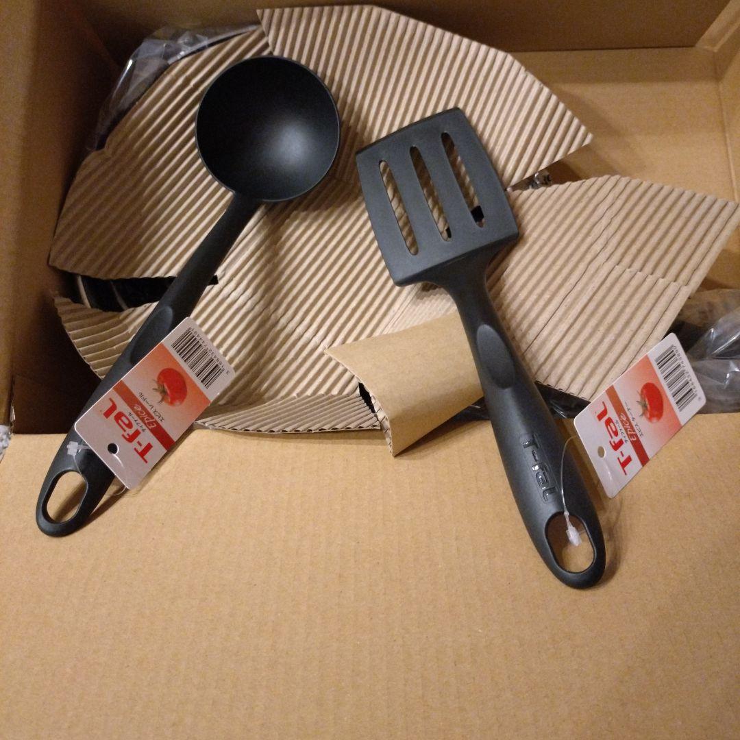 ティファール T-fal IHモカスマイルセット ターナー&レードル付き