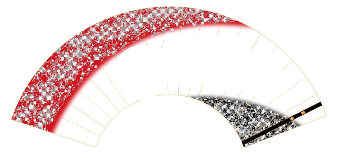 成人式扇子　舞サイズ　　銀ホログラム地/金箔地　　名入れ　　キラキラ