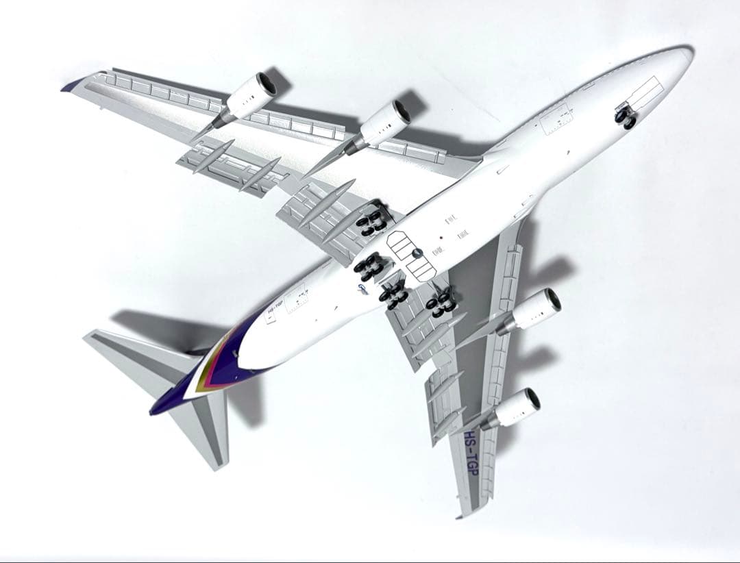 Gemini 1/200 B747-400 THAI タイ航空 フラップダウン