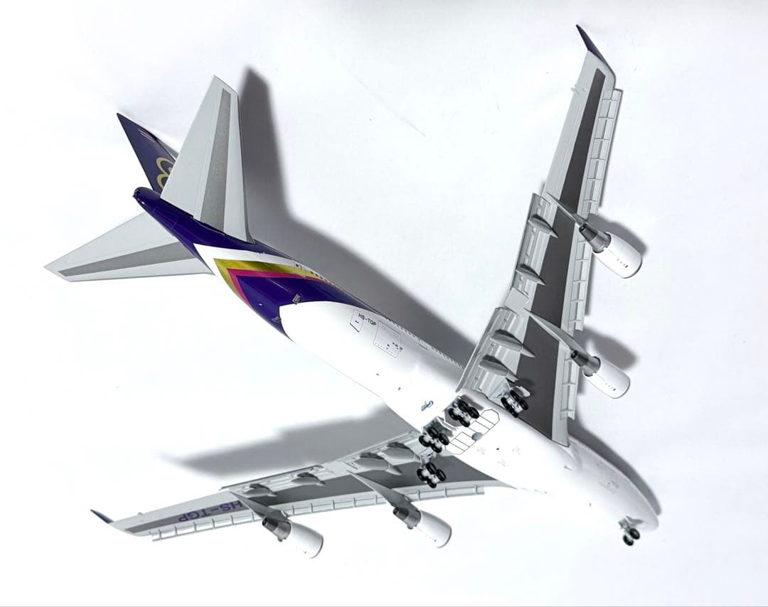 Gemini 1/200 B747-400 THAI タイ航空 フラップダウン