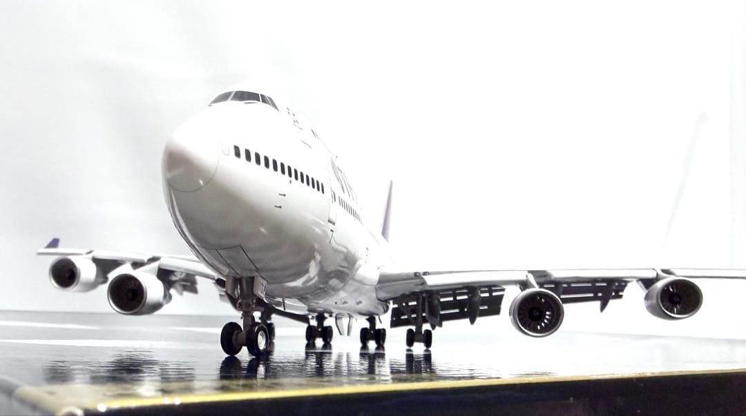 Gemini 1/200 B747-400 THAI タイ航空 フラップダウン