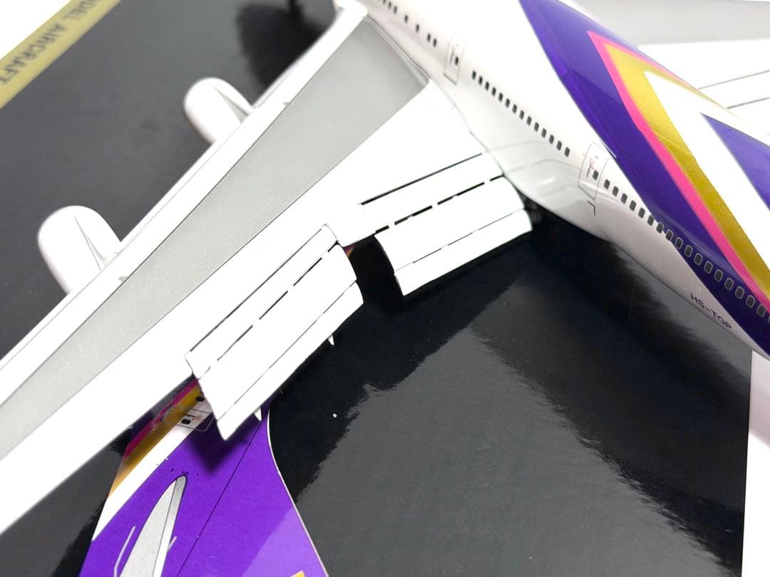 Gemini 1/200 B747-400 THAI タイ航空 フラップダウン