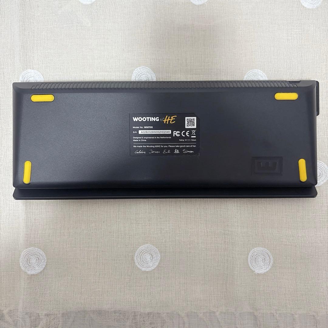 キーボード WOOTING 60HE case + Key Caps