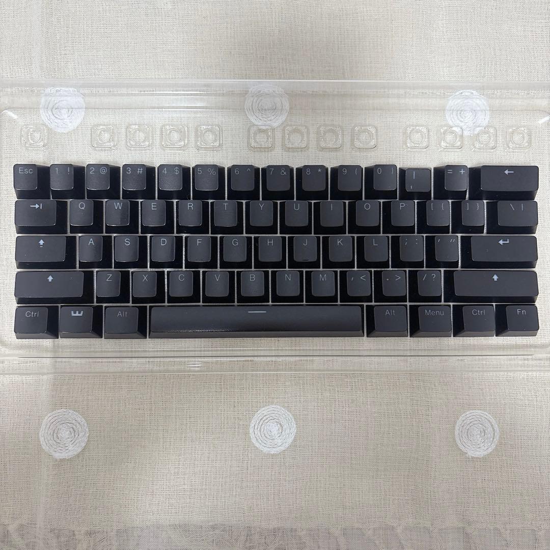 キーボード WOOTING 60HE case + Key Caps