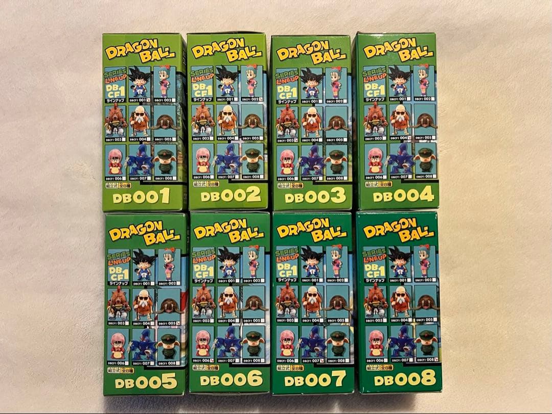[未開封]ドラゴンボール WCF vol.1 出会いと旅立ち編 全8品