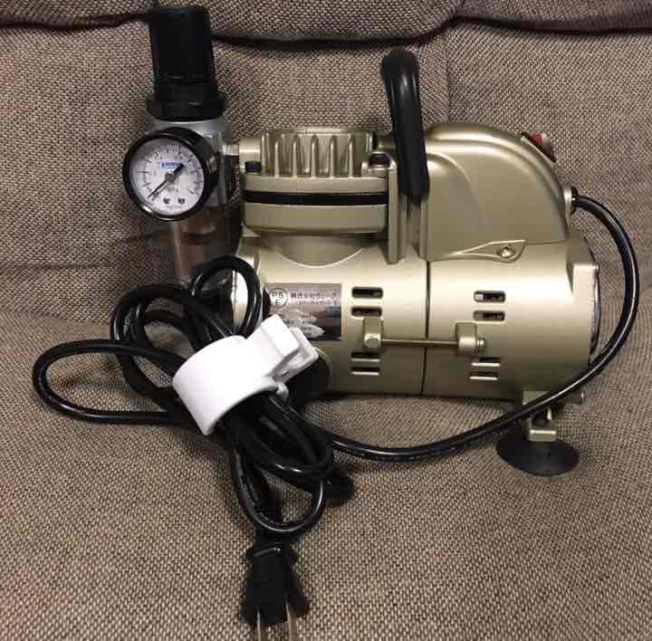 ARTEX コンプレッサー エアブラシ ボディアート スプレーアート 一式セット