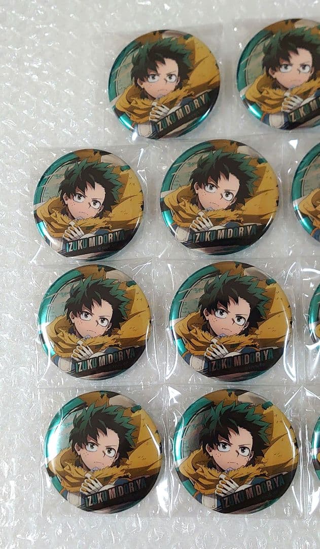 僕のヒーローアカデミア　緑谷出久　渋谷　東急コラボ　メタル缶バッジ　デク