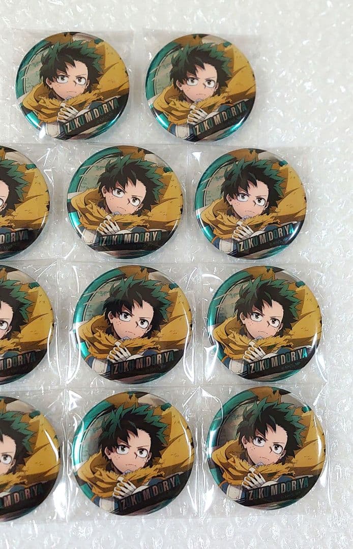 僕のヒーローアカデミア　緑谷出久　渋谷　東急コラボ　メタル缶バッジ　デク