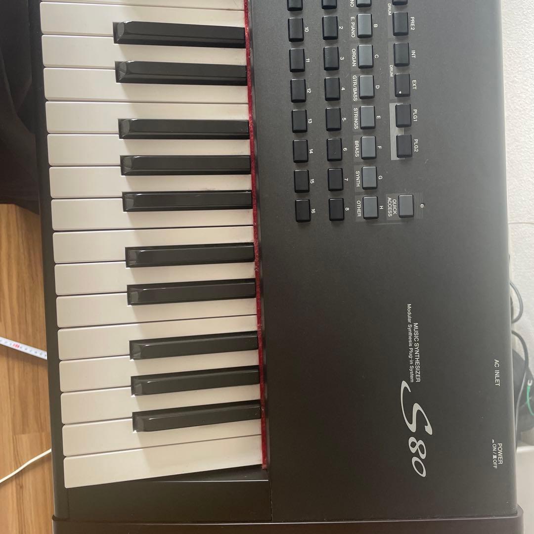 【動作確認済み】YAMAHA S80 88鍵