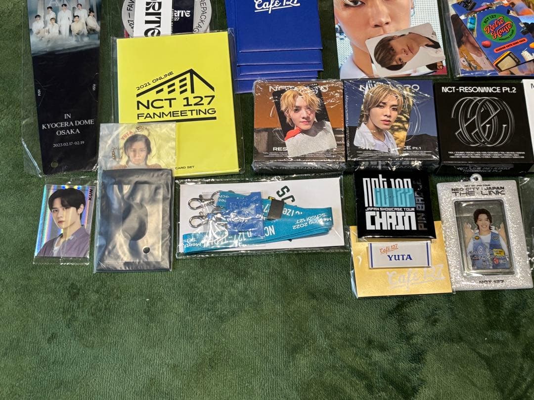 【まとめ売り】NCT127 ユウタ 雑貨 まとめ売り（トレカ・アクスタ・小物）