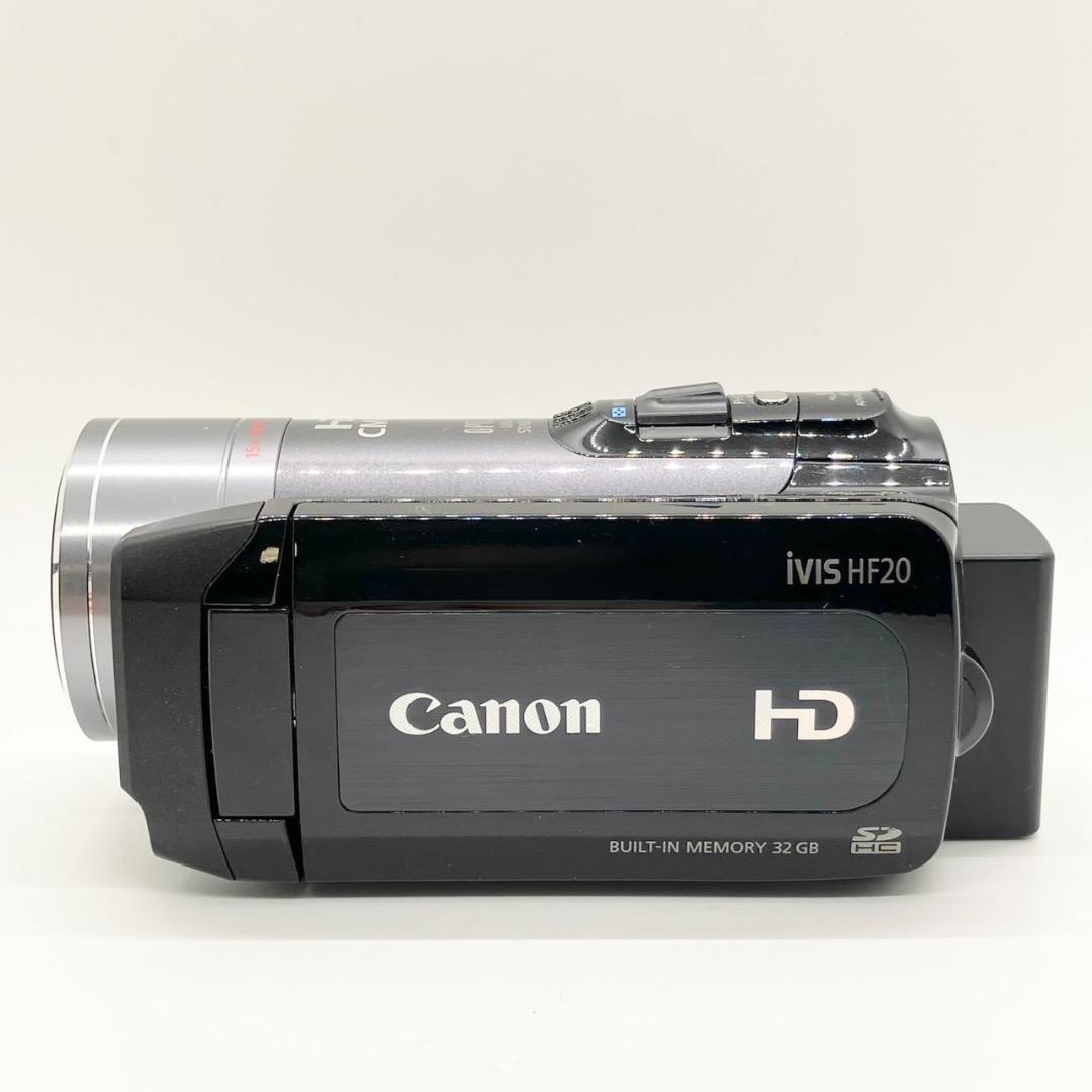 本体美品✨Canon iVIS HF20 ビデオカメラ 送料無料 匿名配送