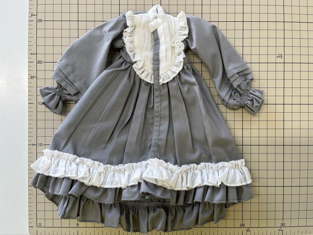 Doll ロリータセットアップ ドレス グレー 40センチ 1/4 MDD