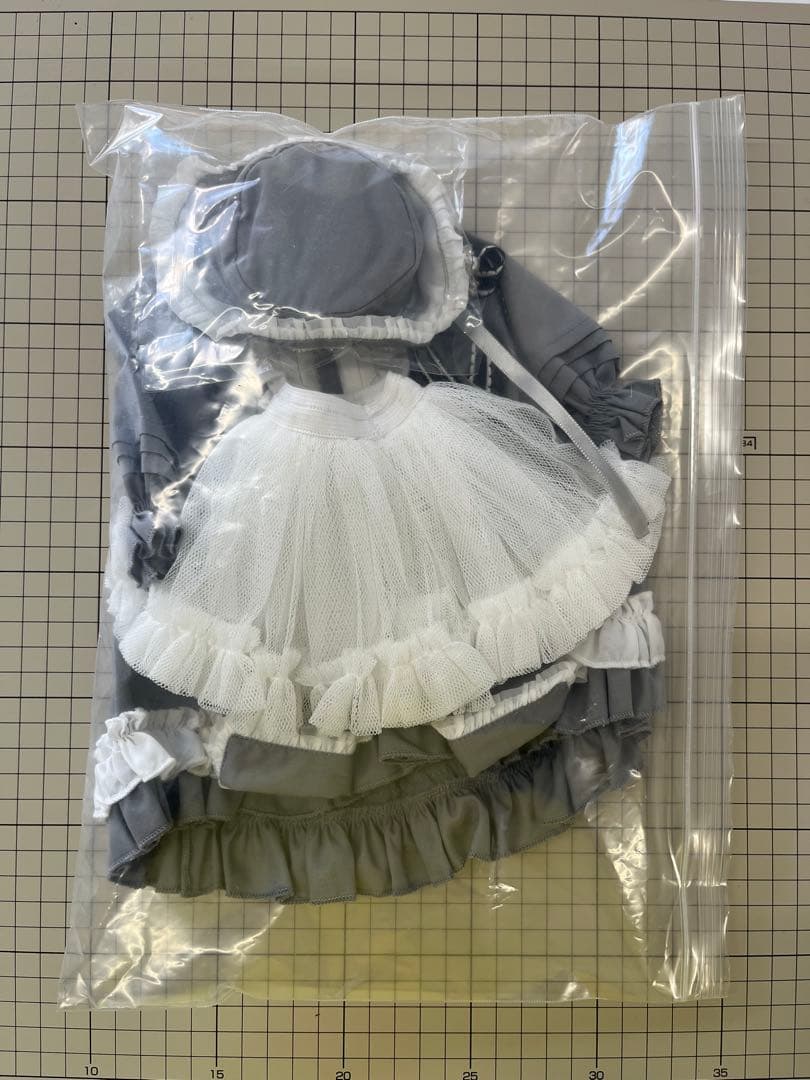 Doll ロリータセットアップ ドレス グレー 40センチ 1/4 MDD