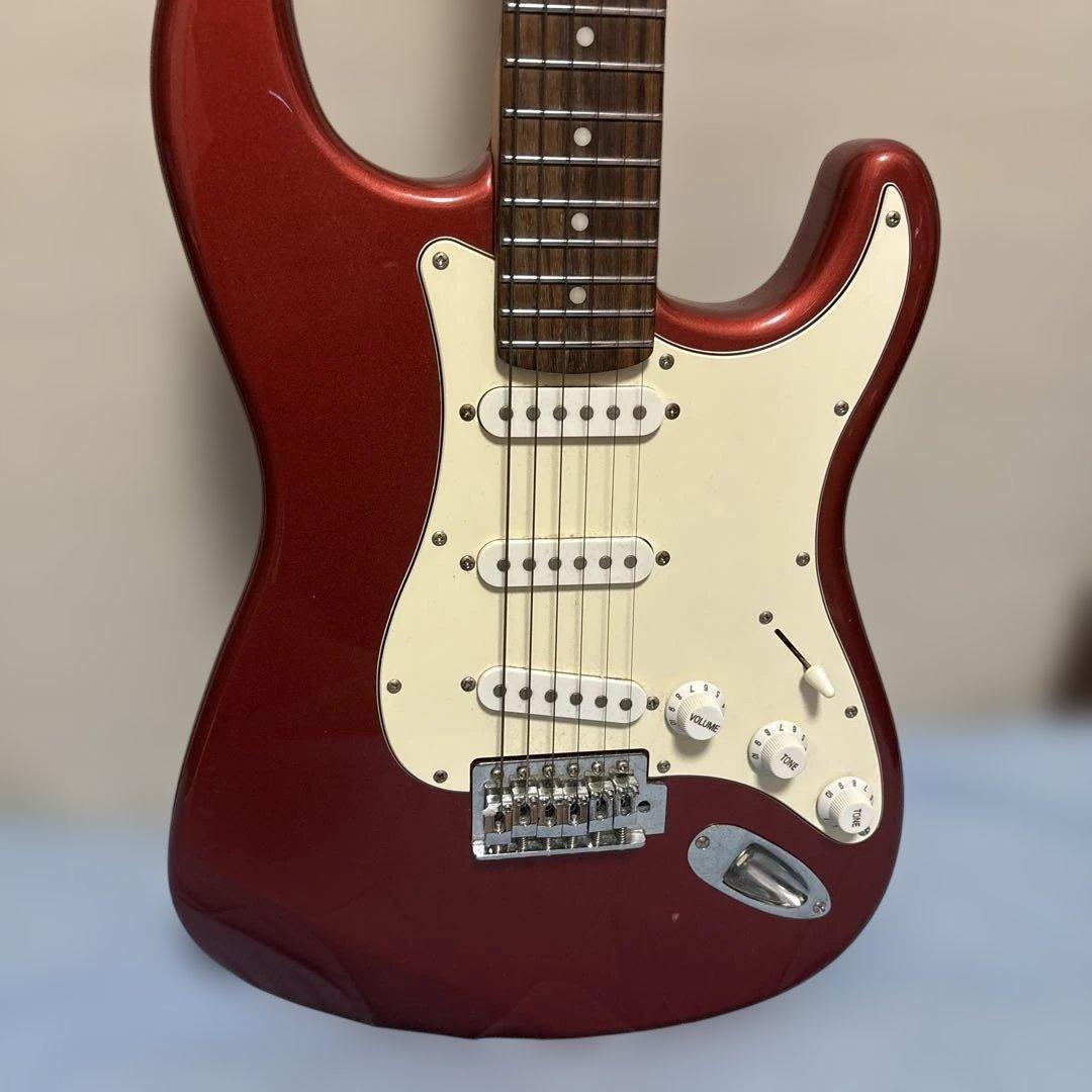 バスカーズ エレキギター レッド