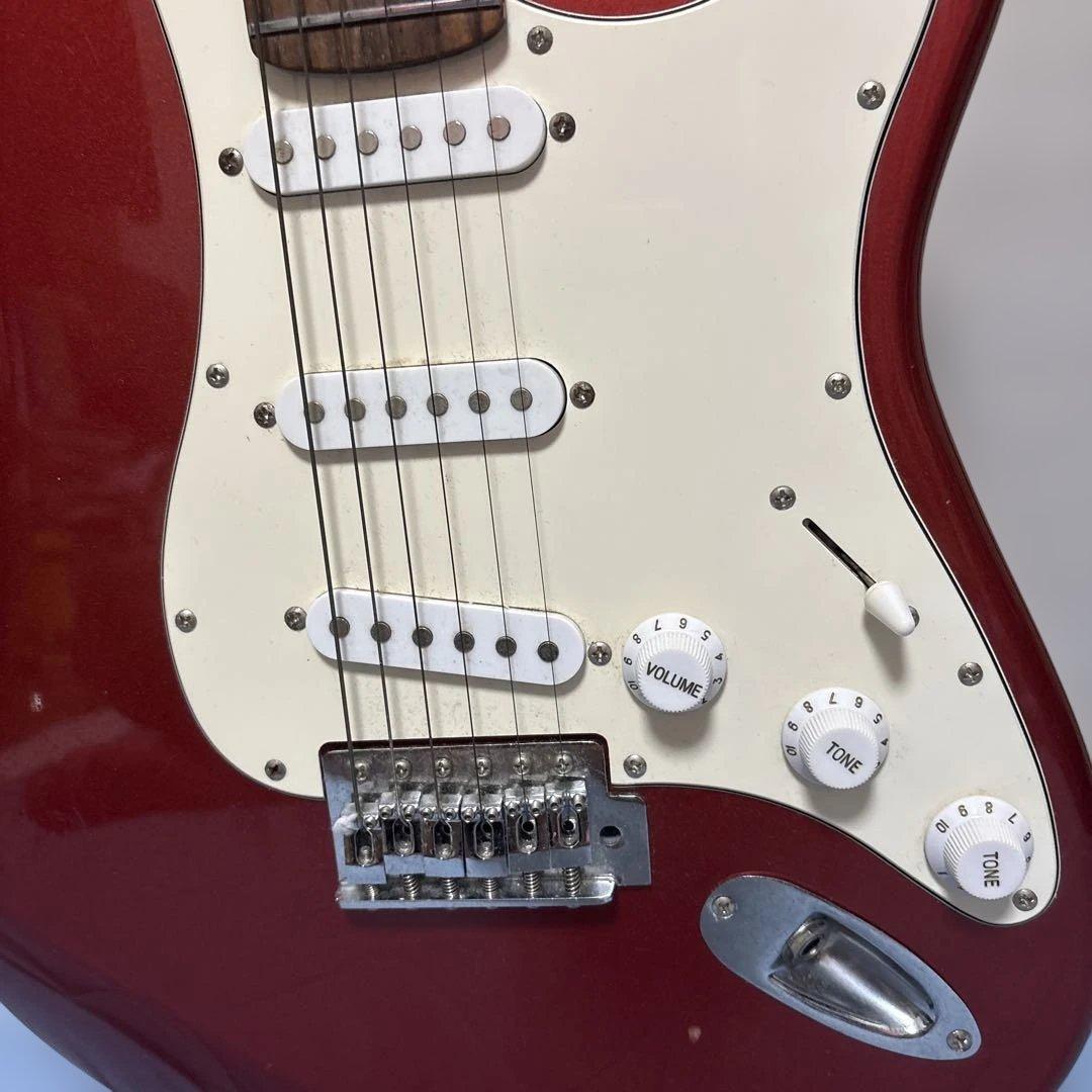 バスカーズ エレキギター レッド