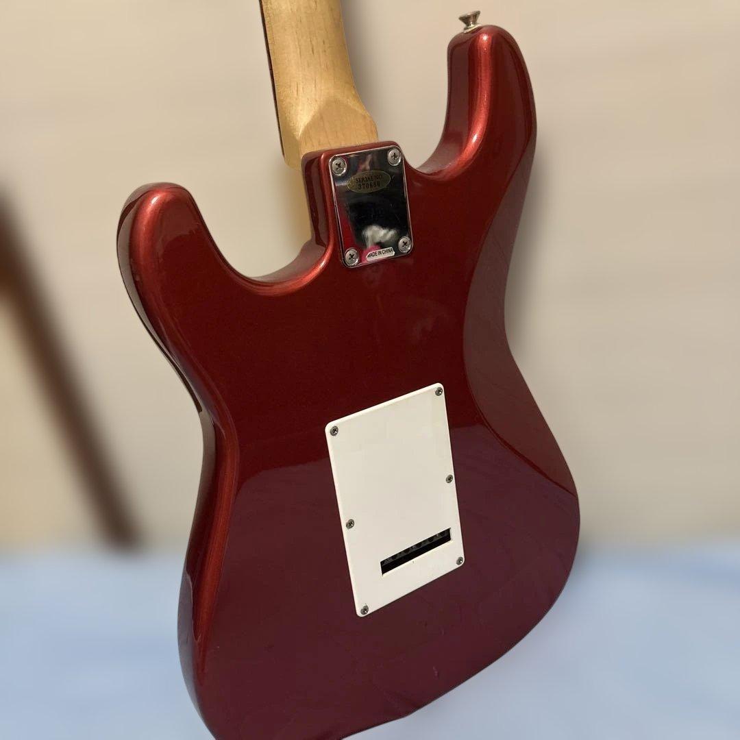 バスカーズ エレキギター レッド
