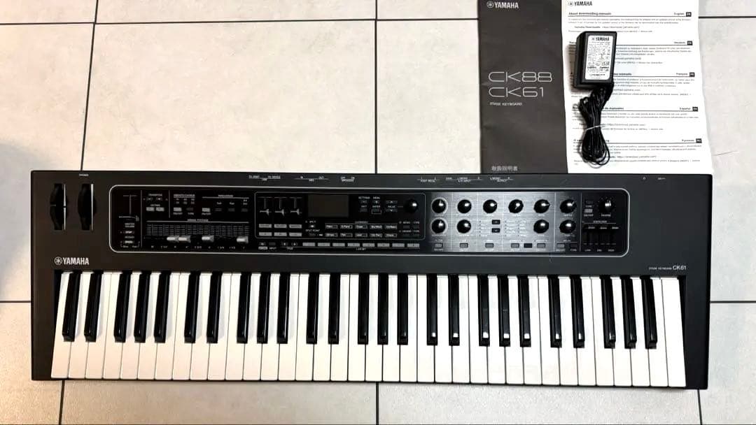 【美品】YAMAHA CK61 純正ソフトケース付き／使用僅少
