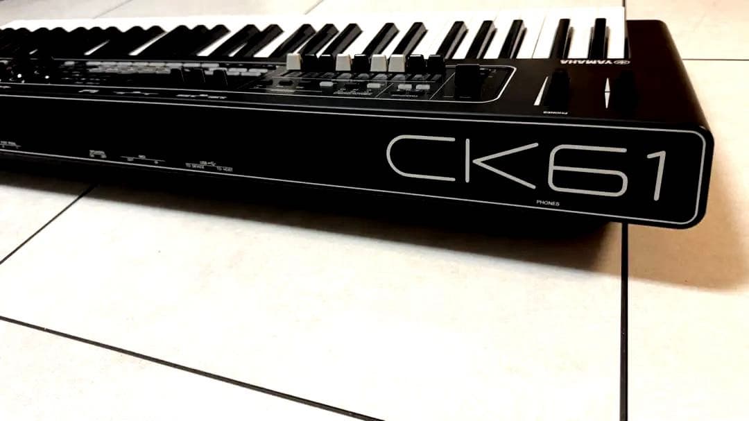 【美品】YAMAHA CK61 純正ソフトケース付き／使用僅少