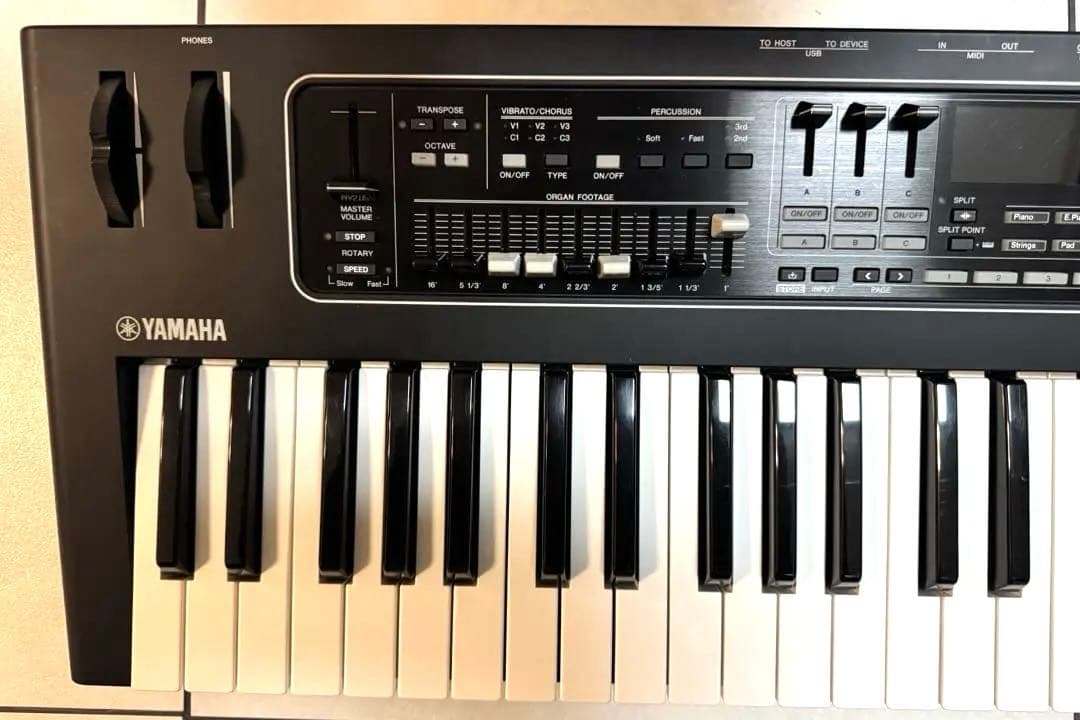 【美品】YAMAHA CK61 純正ソフトケース付き／使用僅少
