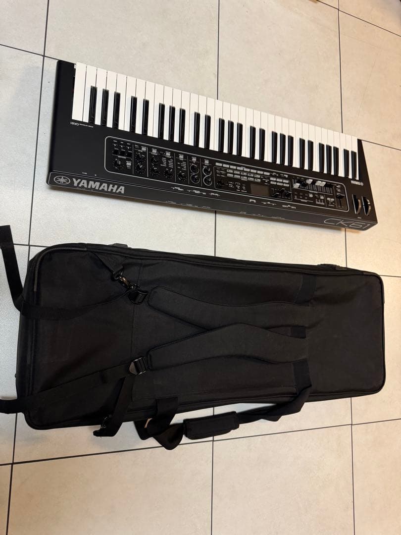 【美品】YAMAHA CK61 純正ソフトケース付き／使用僅少