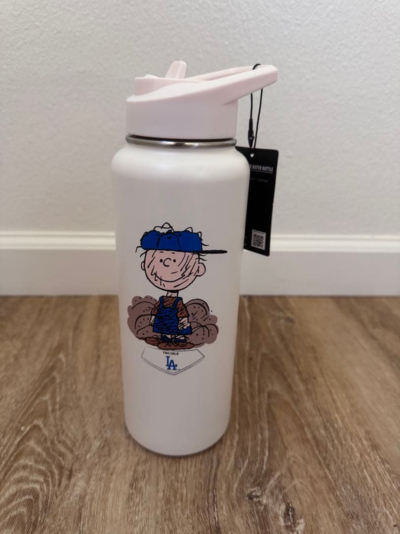 激レア　Peanuts ✖︎ MLB ドジャース　タンブラー　水筒　米国購入　新品