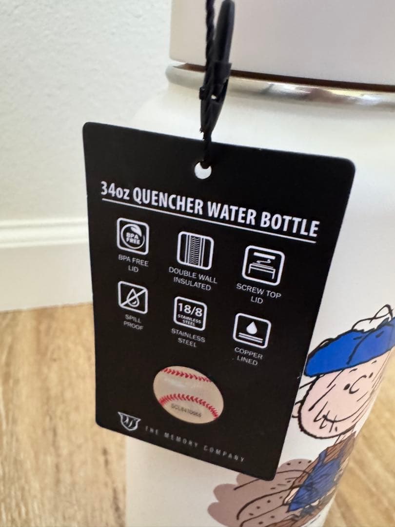 激レア　Peanuts ✖︎ MLB ドジャース　タンブラー　水筒　米国購入　新品