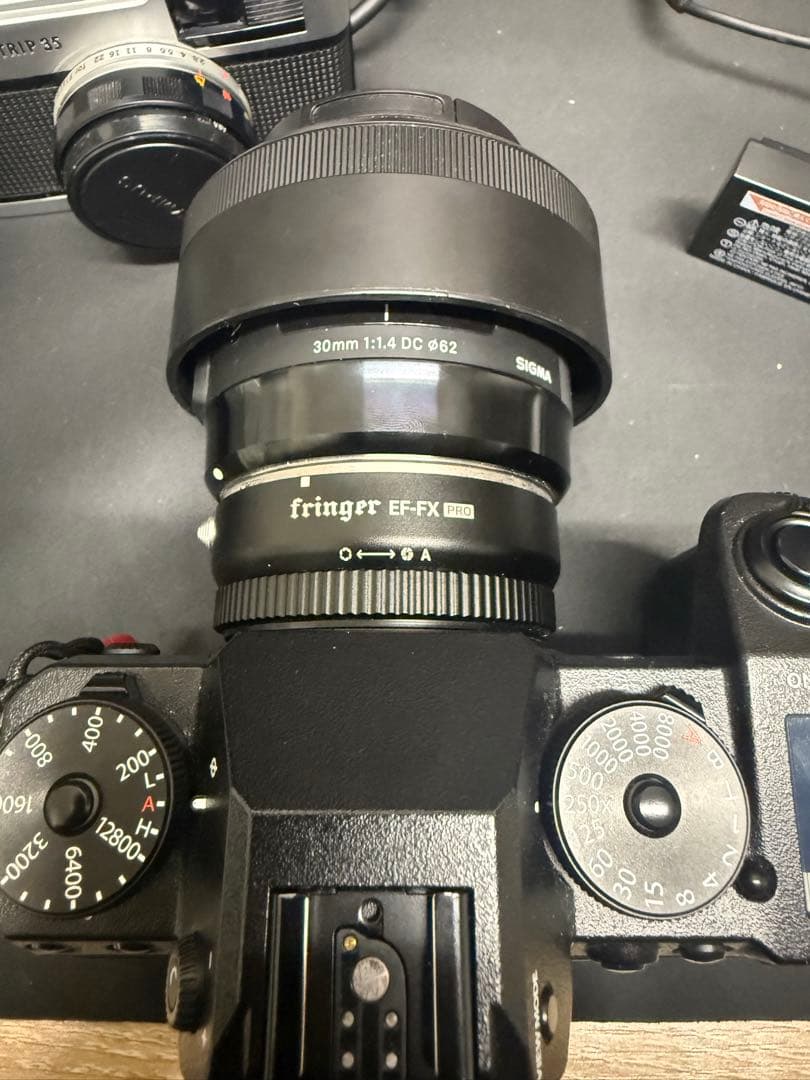 s*u様 X-H1 ボディfujifilm とfringer ef -fxのセッ
