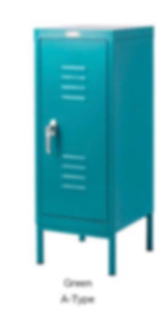 HERMOSA ロワールスチールキャビネット Green A-tipe